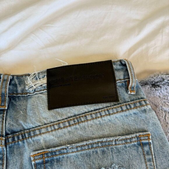 One Teaspoon Bermuda Jean Shorts - Picture 5 of 5